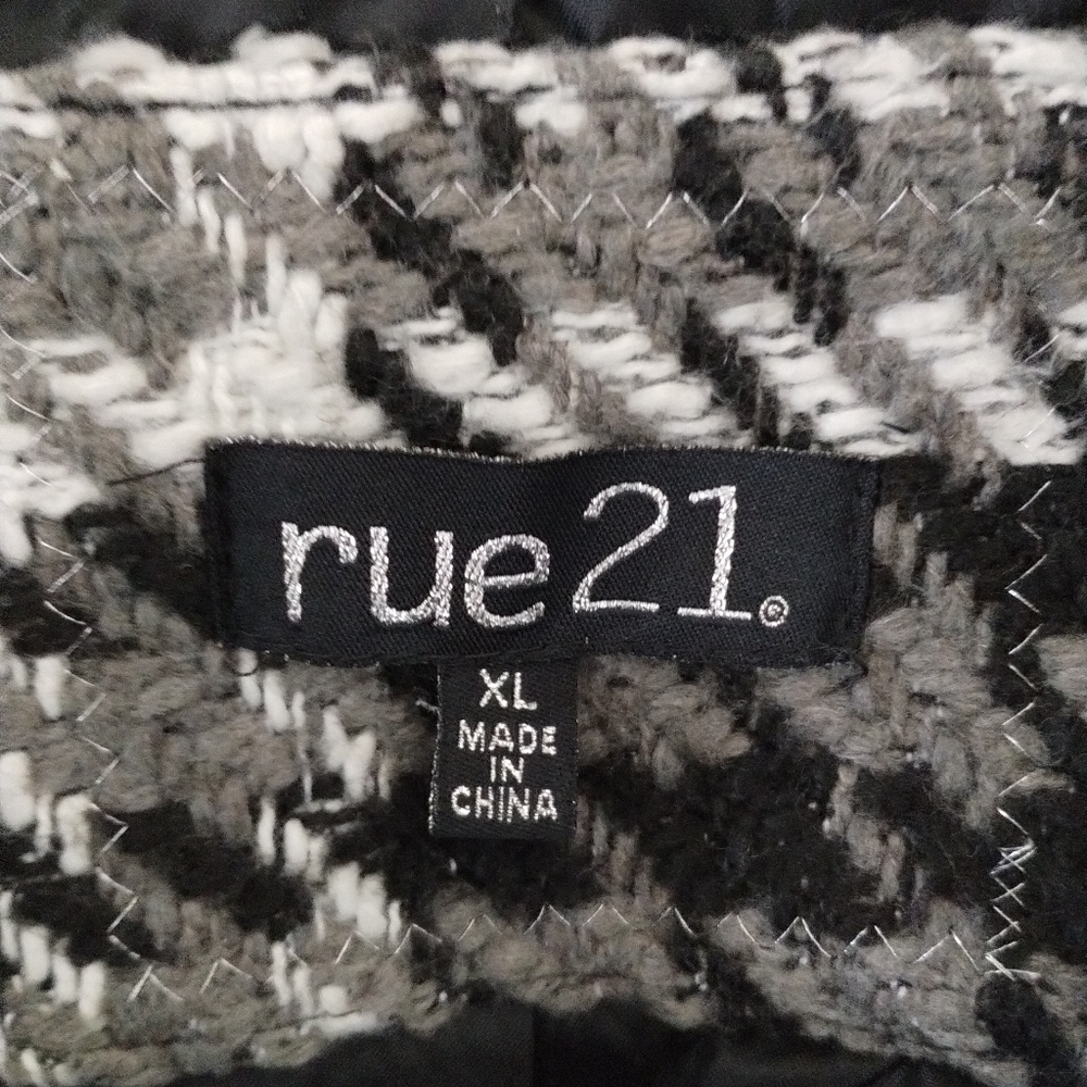 Houndstooth Coat Size XL NWOT - Picture 10 of 10